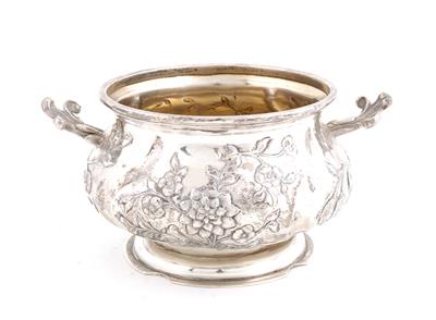 Wiener Silber Zuckerschale, - Antiquitäten