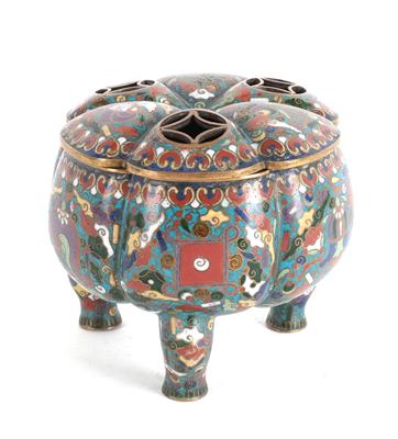 Cloisonné Koro, Japan, Meiji Periode - Starožitnosti