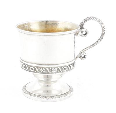 Londoner Silber Tasse, - Antiques