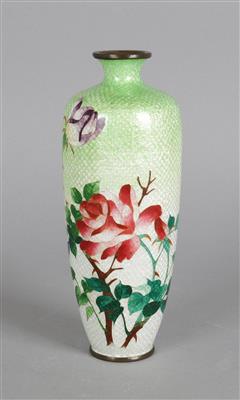 Cloisonné Vase, - Antiquitäten