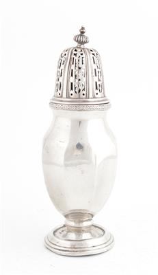 Birminghamer Silber Streuer, - Antiquariato