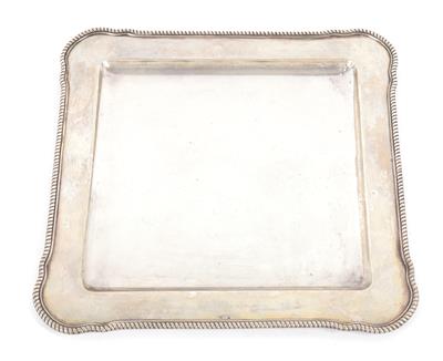 Pester Silber Tablett, - Antiques