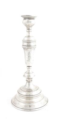 Prager Silber Kerzenleuchter, - Antiques
