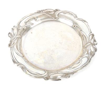 Wiener Silber Teller, - Antiquitäten