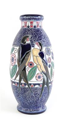 Jugendstil Vase, - Antiquitäten