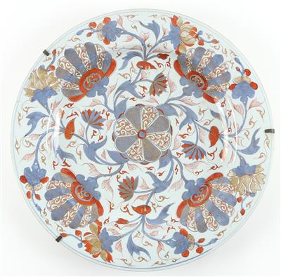 Großer Imari Teller, China, 18. Jh., - Antiques