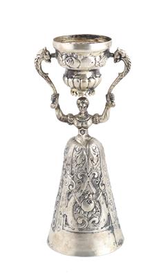 Deutscher Silber Brautbecher, - Antiquitäten