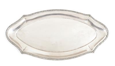 Pester Silber Tablett, - Antiques