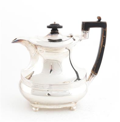 Sheffielder Silber Kaffeekanne, - Antiquariato