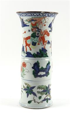 Wucai Vase, - Starožitnosti