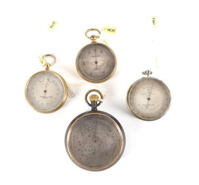 Vier Taschenbarometer - Antiquariato