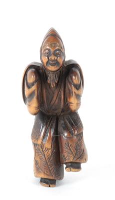 3 Netsuke, - Asiatica a Umění