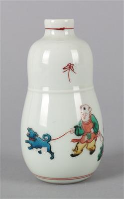 Vase in Kalebassenform, - Asiatica a Umění