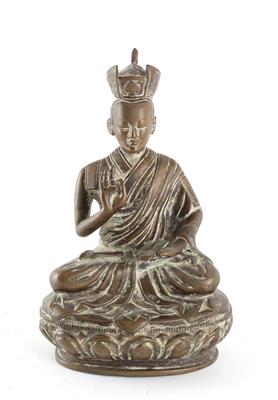 Figur eines Karmapa, - Antiquitäten