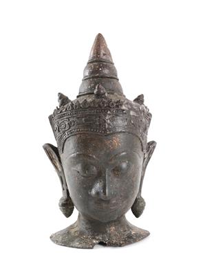 Kopf eines Buddha paré, - Asta estiva Antiquariato