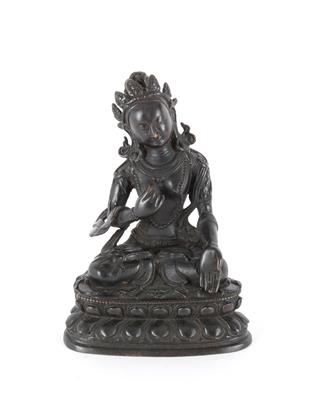 Bronzefigur einer Göttin, - Summer auction Antiques