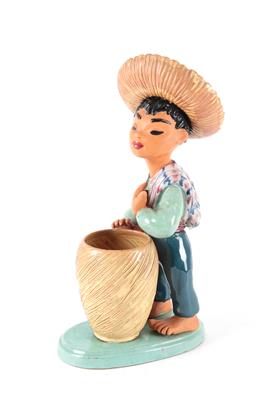 Stephan Coneye, Mexikaner mit Vase, - Asta estiva Antiquariato