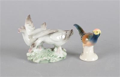 Fasan, Gänsepaar, - Summer auction Antiques