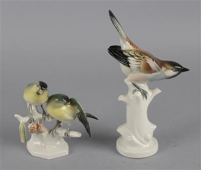 Vogelpaar, Vogel, - Summer auction Antiques