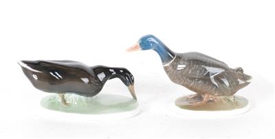 2 Enten, - Summer auction Antiques