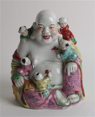 Buddha mit Kindern, - Letní aukce Starožitnosti