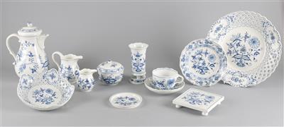 Zwiebelmuster-Kaffeeservice, - Summer auction Antiques