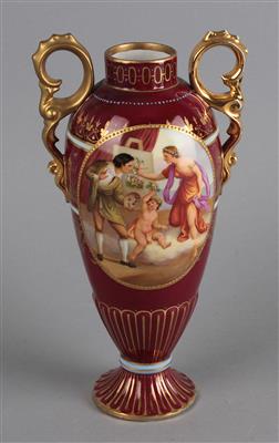 Henkelvase, - Works of Art