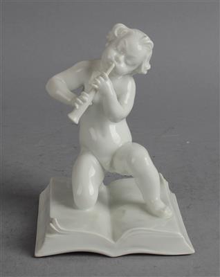 Musizierender Putto, - Antiquitäten