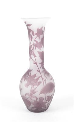 Vase, - Glass, porcelain and ceramics