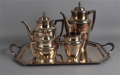 Tee- und Kaffeegarnitur, - Antiques