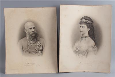 Kaiser Franz Joseph I. und Kaiserin Elisabeth, - Starožitnosti