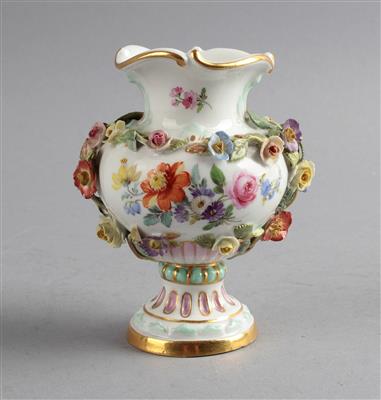 Kleine Meissen Vase, - Antiquitäten