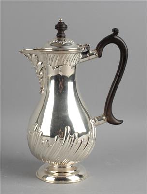 Englische Kaffeekanne, - Antiquitäten
