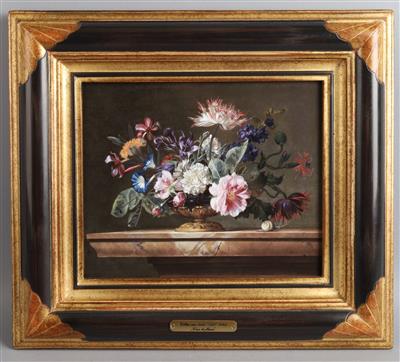 "Vase de fleurs" 1656, - Antiquitäten