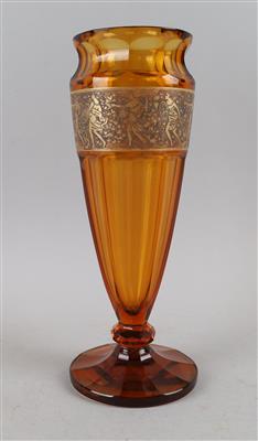 Vase, Moser Karlsbad, Glas, - Antiquitäten