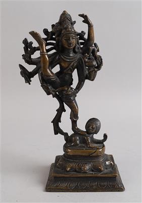 Indische Bronzefigur, - Antiquariato