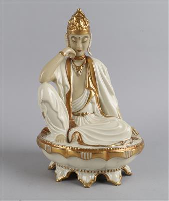 Art Deco Figur Bodhisattva, - Starožitnosti