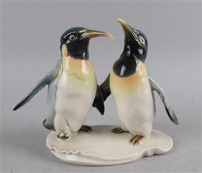 2 Pinguine, - Antiquitäten