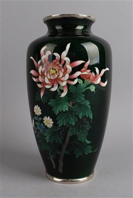 Cloisonné Vase, Ando Werkstatt, Japan, Anfang 20. Jh., - Antiquariato