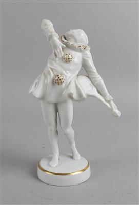 Pierrot mit Mandoline, - Antiquitäten