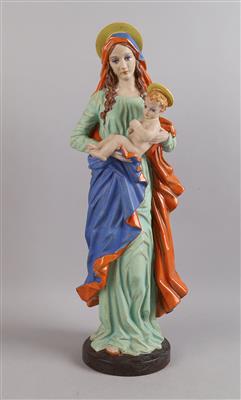 Rudolf Podany, Madonna mit Kind, - Antiquitäten