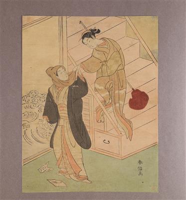 Suzuki Harunobu (1725-1770) - Antiquariato