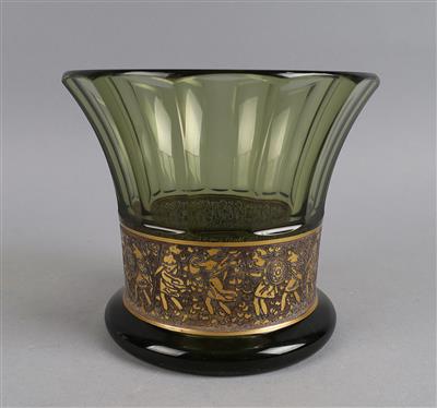 Vase, Fa. Moser, Karlsbad 1920er Jahre, - Antiques