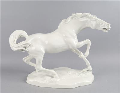 Rasendes Pferd, Wiener Porzellanmanufaktur Augarten, - Works of Art