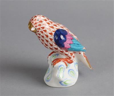 Papagei, Herend, - Antiquitäten