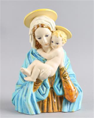 Rudolf Podany, Madonna mit Kind, Ausf. Keramos, - Antiquariato