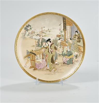 Satsuma Teller, Japan, Meiji Zeit (1868-1912), - Starožitnosti