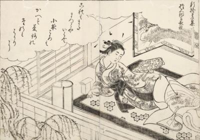 Nishikawa Sukenobu (1671-Kyo - Starožitnosti