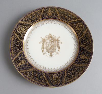 Napoleon III Teller, Sèvres 1870, - Antiquitäten