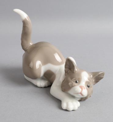 Schleichende Katze, Lladro, - Antiquitäten
